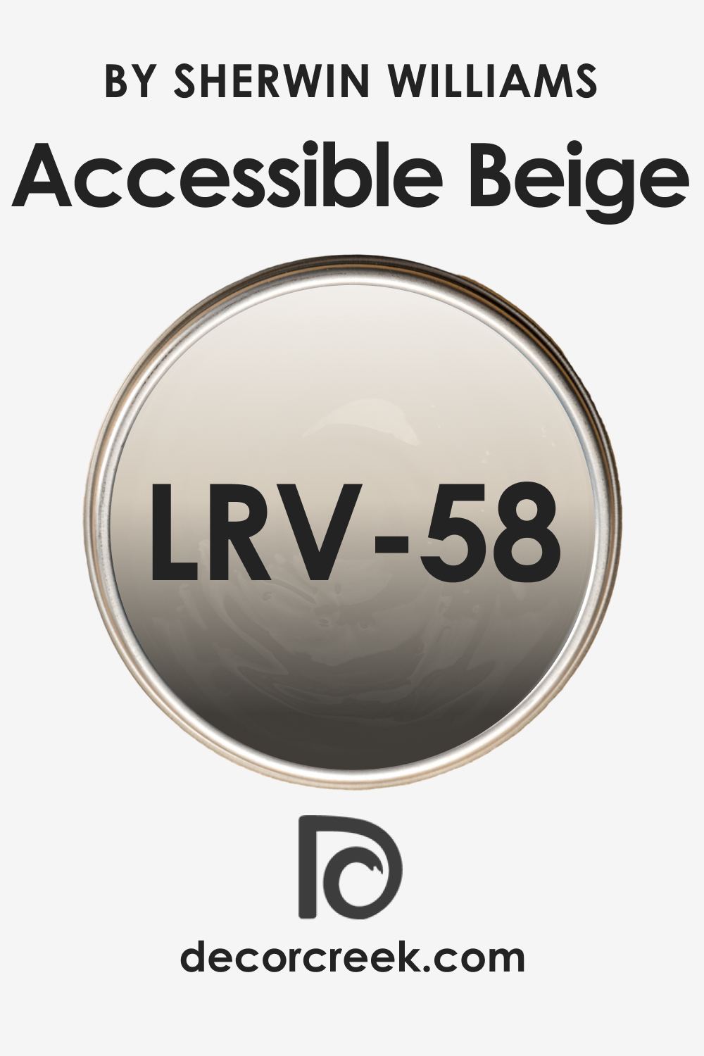 LRV of Accessible Beige SW 7036