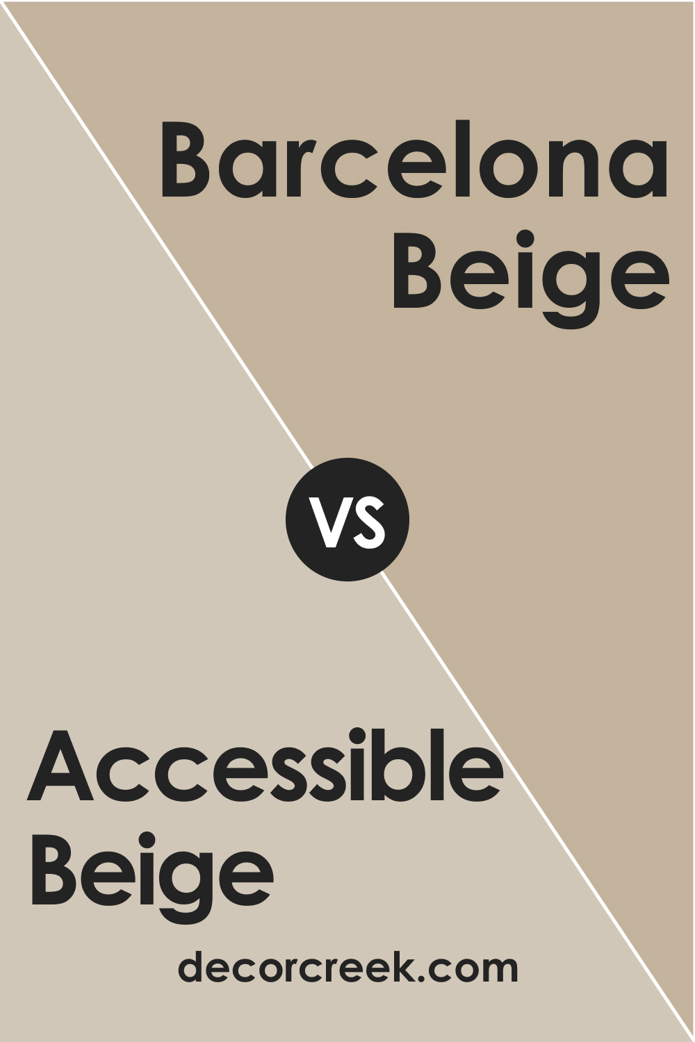 Accessible Beige SW 7036 vs. SW 7530 Barcelona Beige