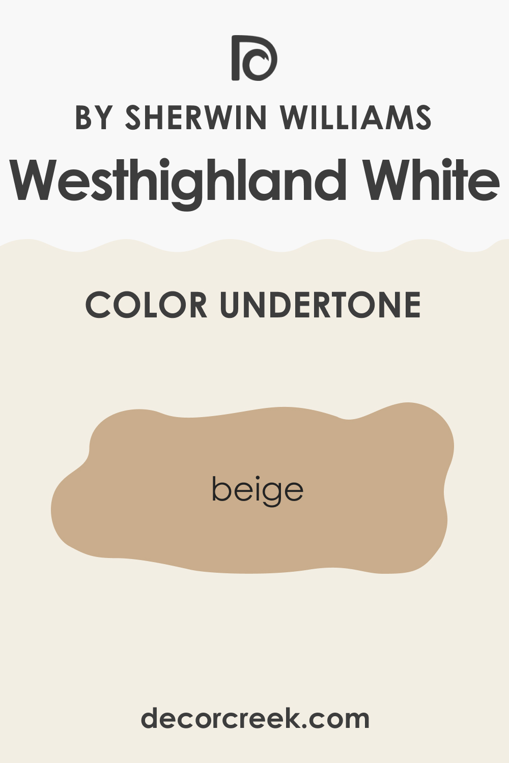 Undertones of SW 7566 Westhighland White
