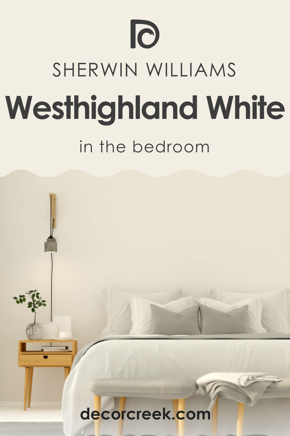 How to Use SW 7566 Westhighland White in the Bedroom?