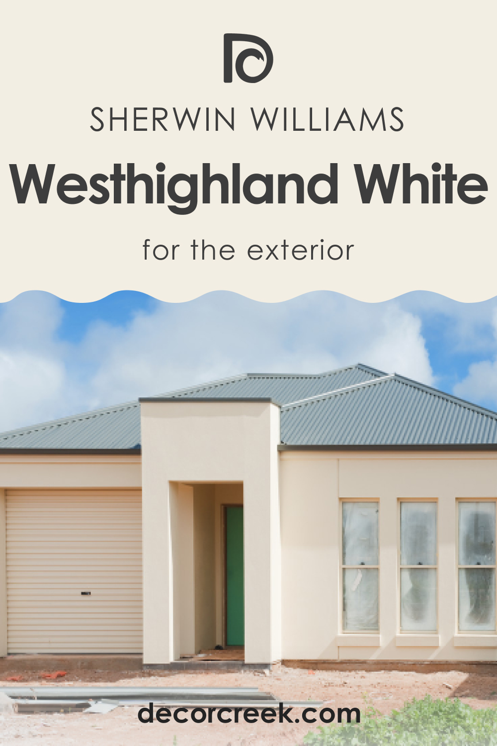 How to Use SW 7566 Westhighland White for an Exterior?