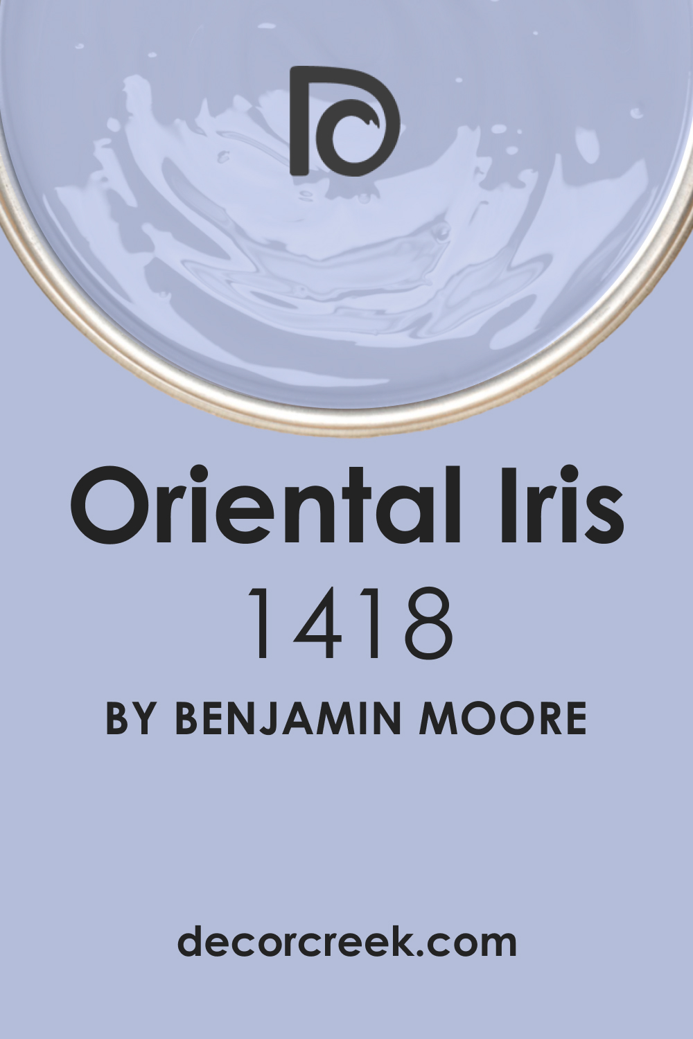 Oriental Iris 1418 Paint Color by Benjamin Moore