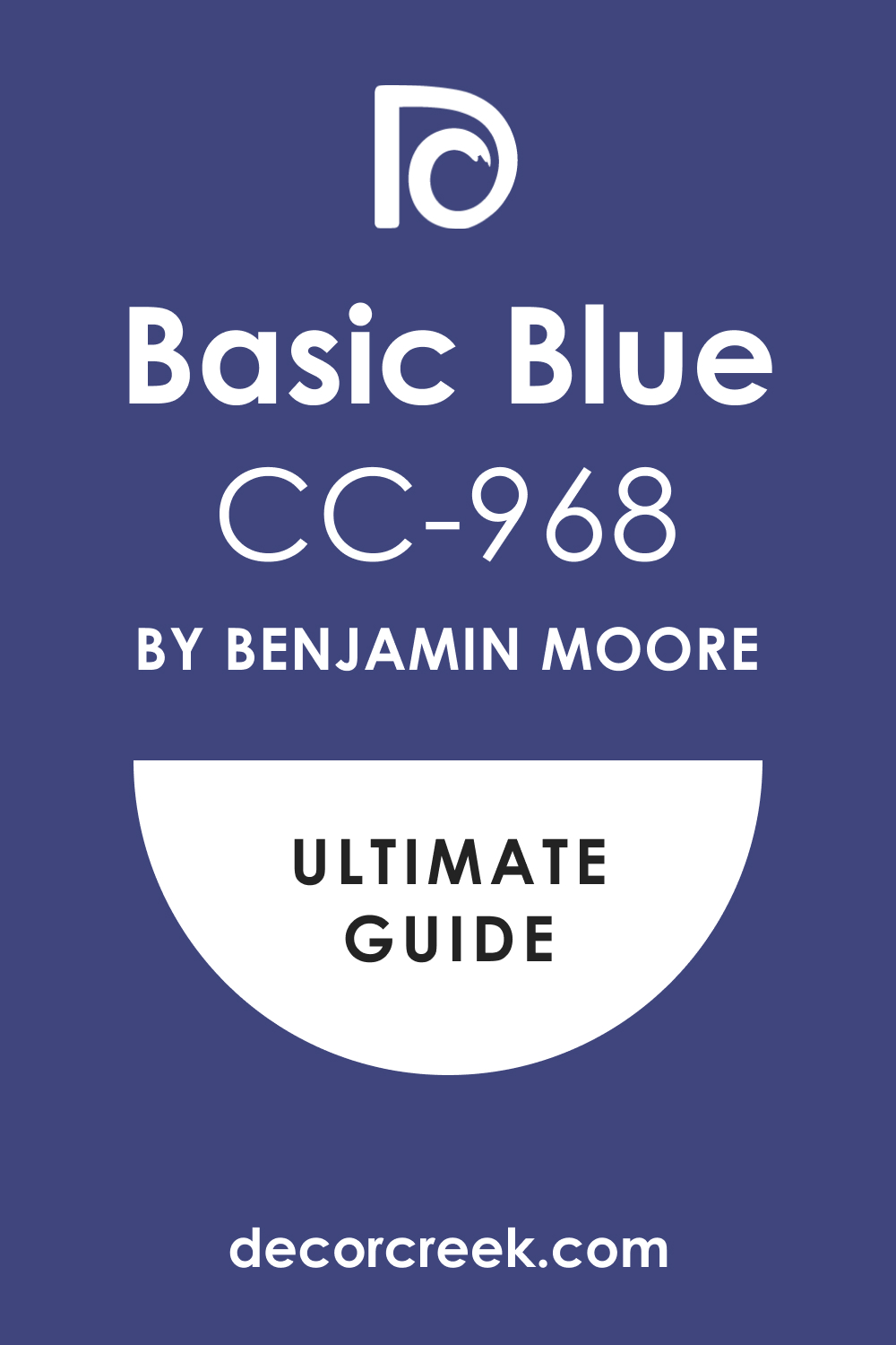 Ultimate Guide. Basic Blue CC-968 Paint Color by Benjamin Moore