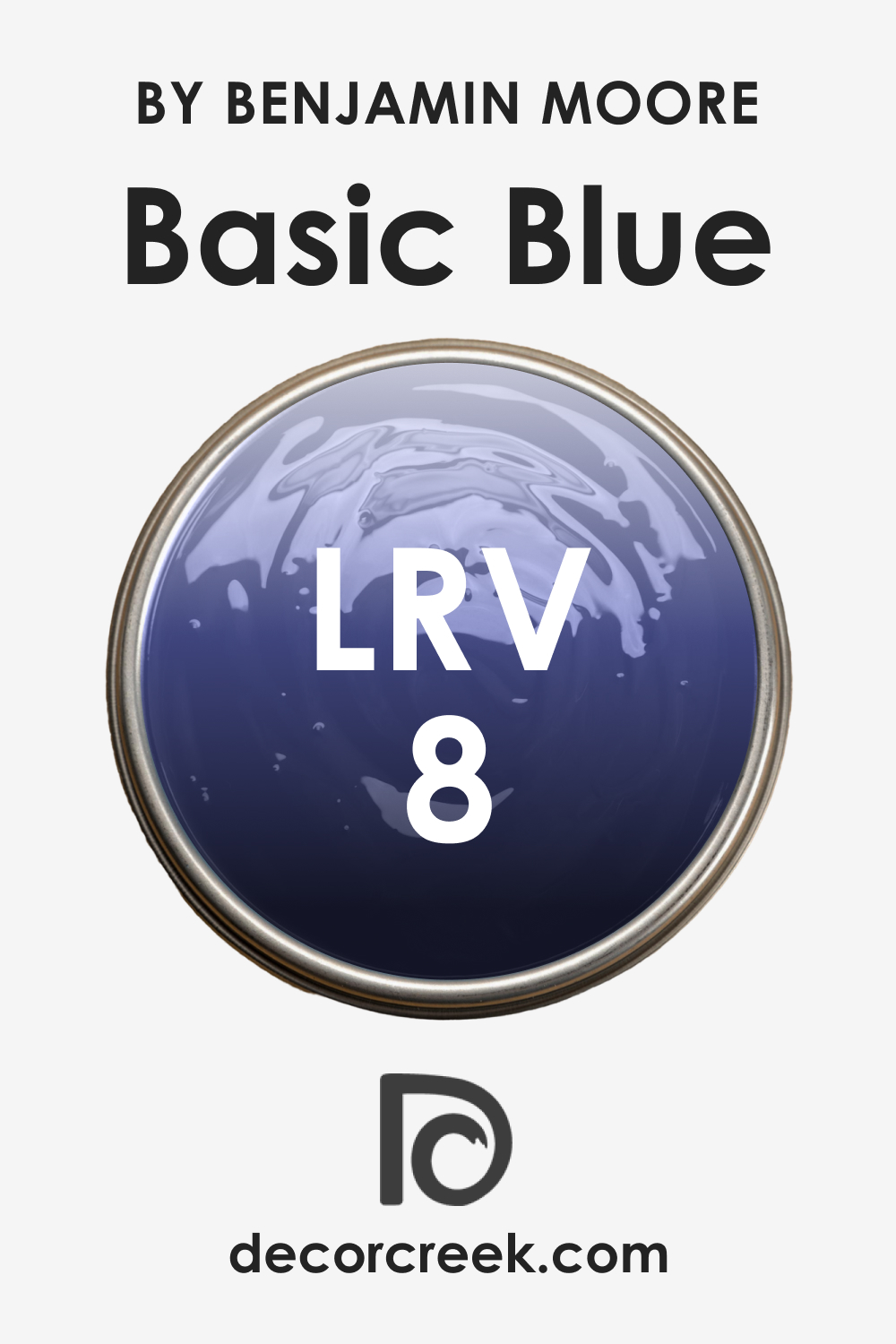 LRV of Basic Blue CC-968