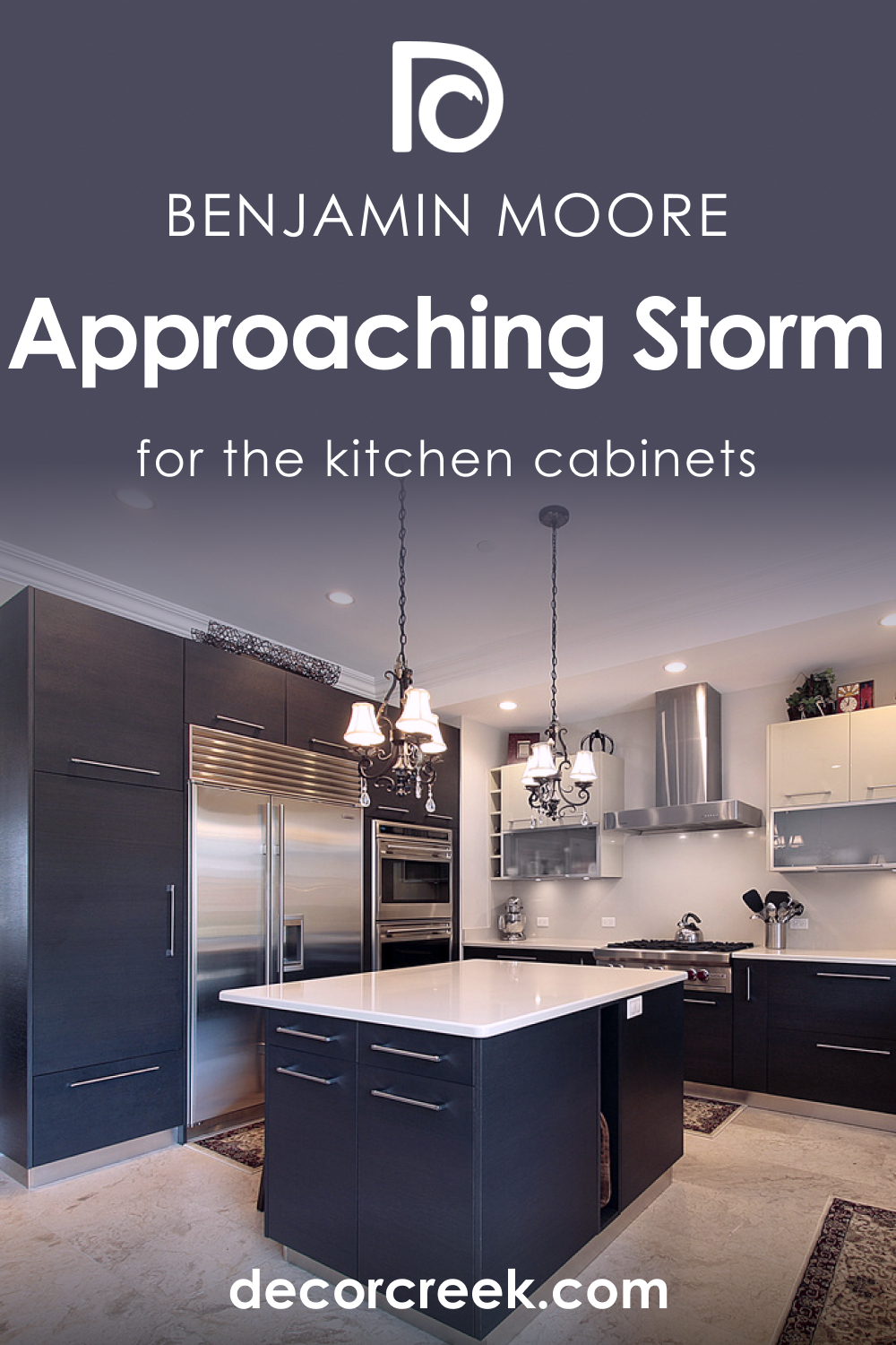 How to Use Approaching Storm CSP-535 on the Kitchen Cabinets?
