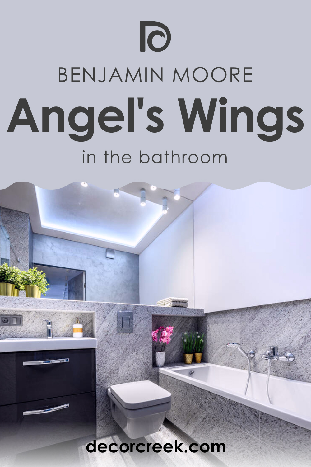How to Use Angel's Wings 1423 in the Bathroom?