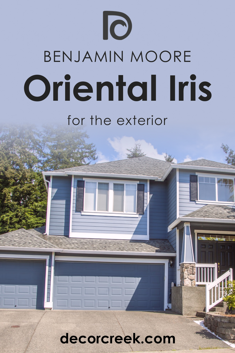 How to Use Oriental Iris 1418 for an Exterior?