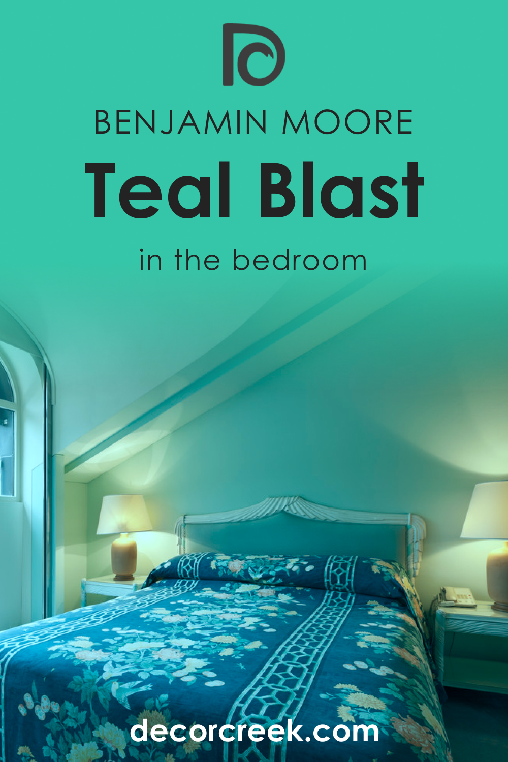 How to Use Teal Blast 2039-40 in the Bedroom?