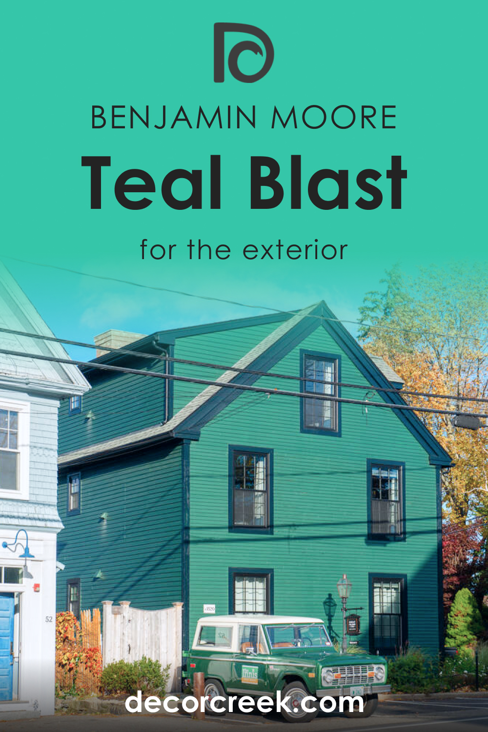 How to Use Teal Blast 2039-40 for an Exterior?