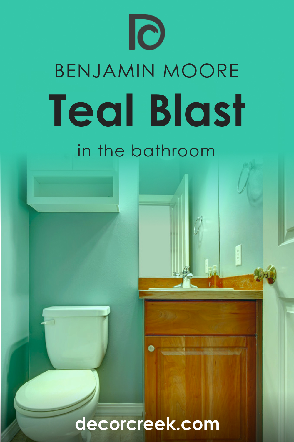 How to Use Teal Blast 2039-40 in the Bathroom?