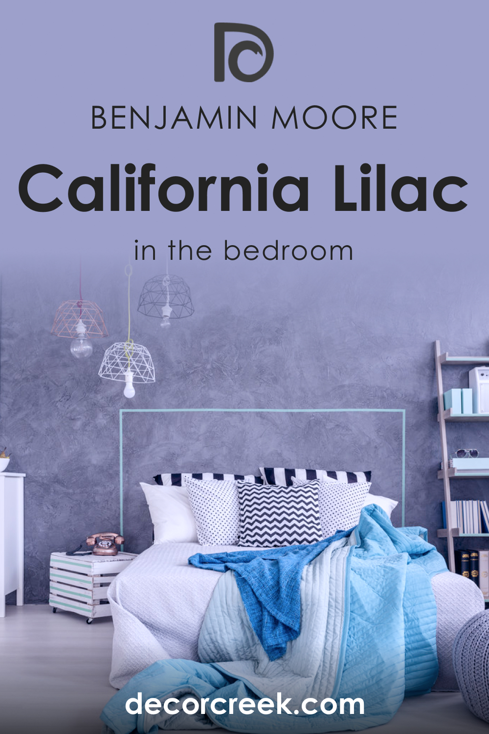 How to Use California Lilac 2068-40 in the Bedroom?