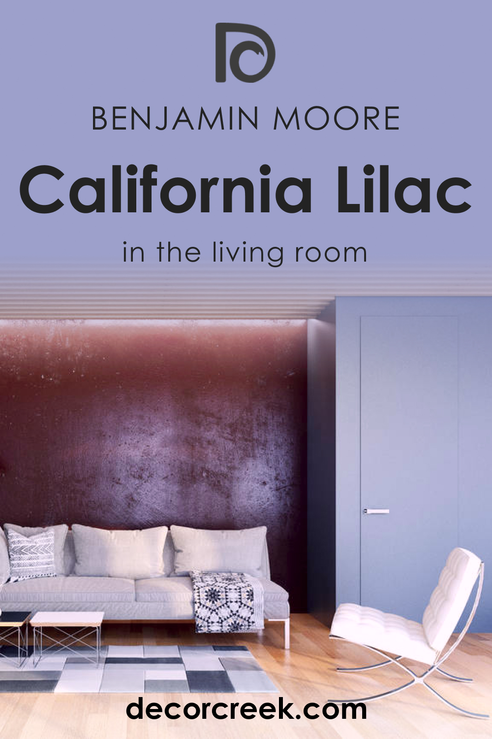 How to Use California Lilac 2068-40 in the Living Room?