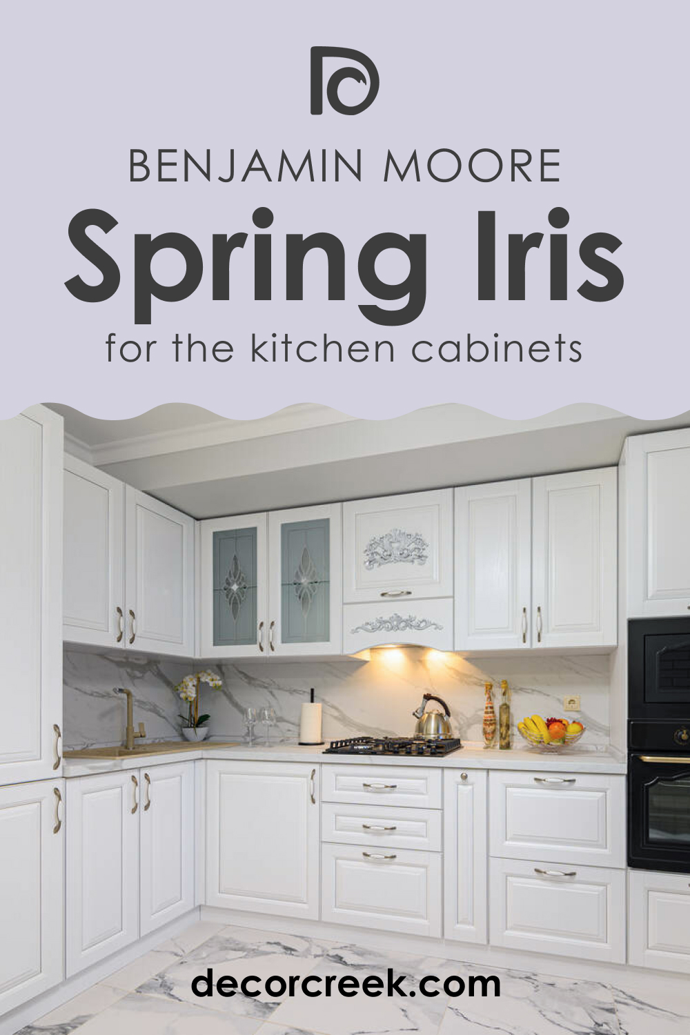 How to Use Spring Iris 1402 on Kitchen Cabinets?