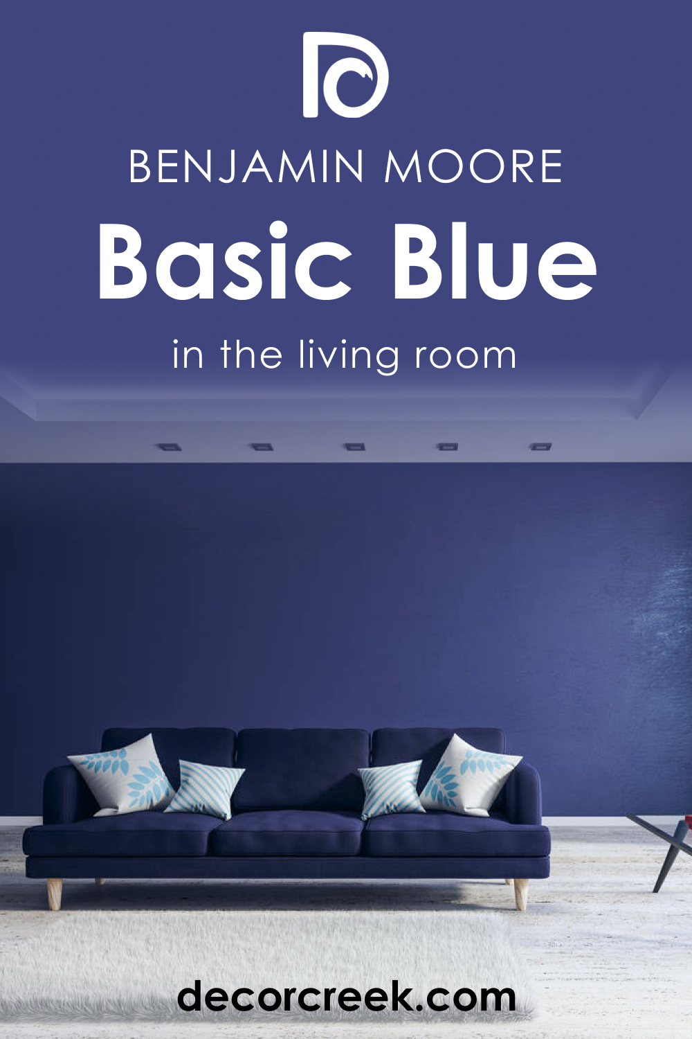 How to Use Basic Blue CC-968 in the Living Room?