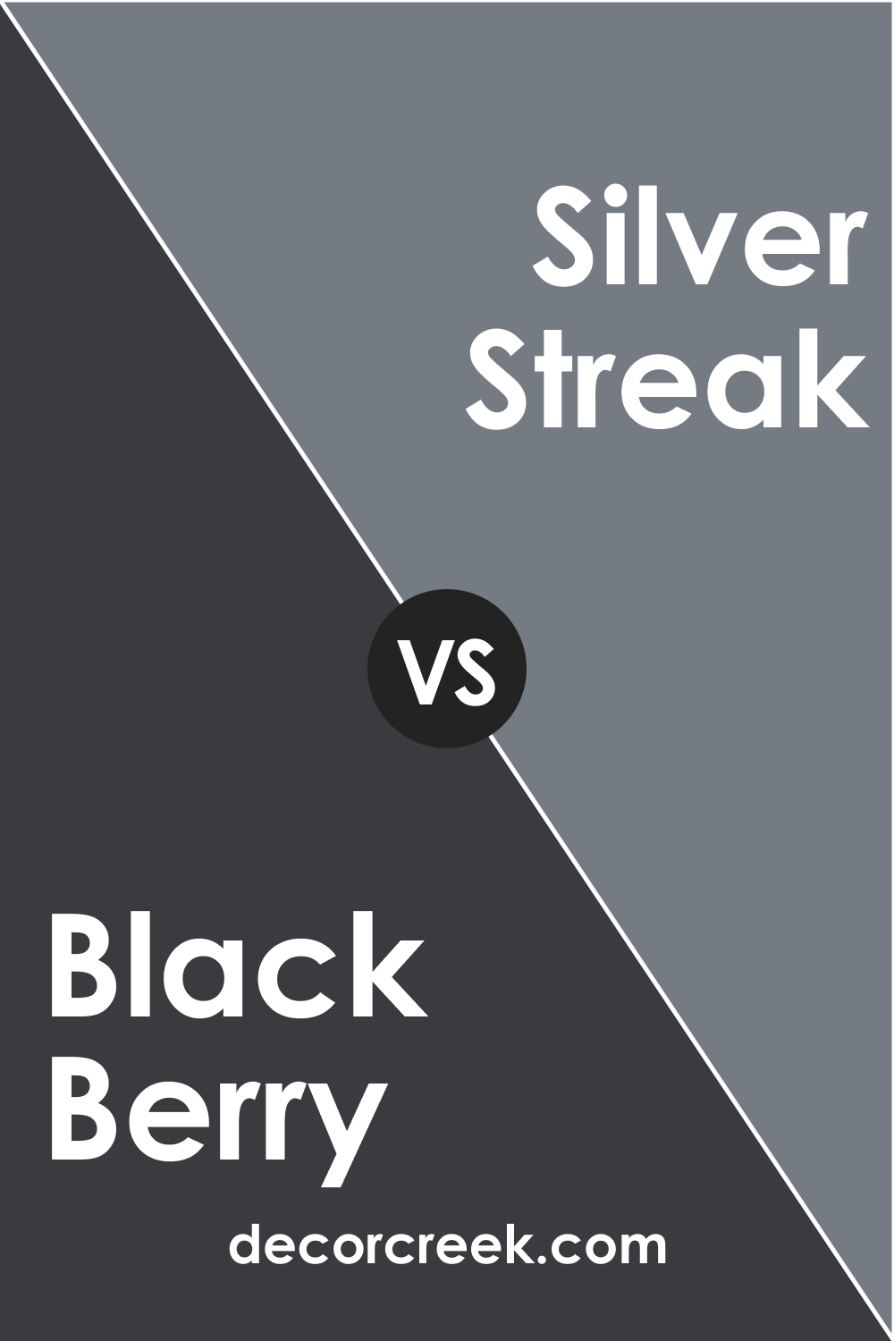 Black Berry 2119-20 vs. BM 2119-40 Silver Streak