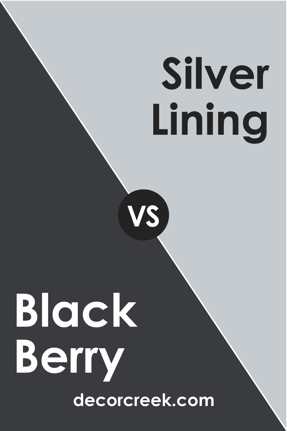 Black Berry 2119-20 vs. BM 2119-60 Silver Lining