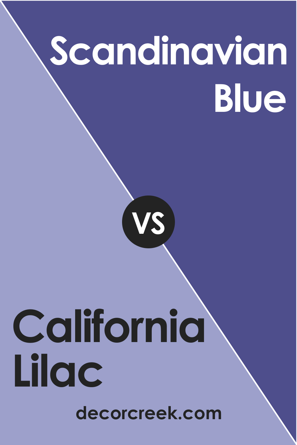 California Lilac 2068-40 vs. BM 2068-30 Scandinavian Blue