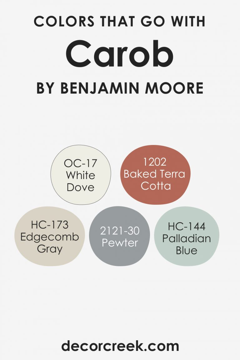 Carob AF160 Paint Color by Benjamin Moore DecorCreek