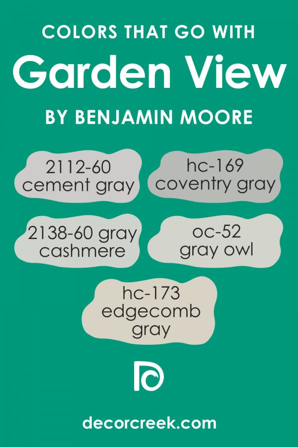 Garden View 616 Paint Color by Benjamin Moore - DecorCreek