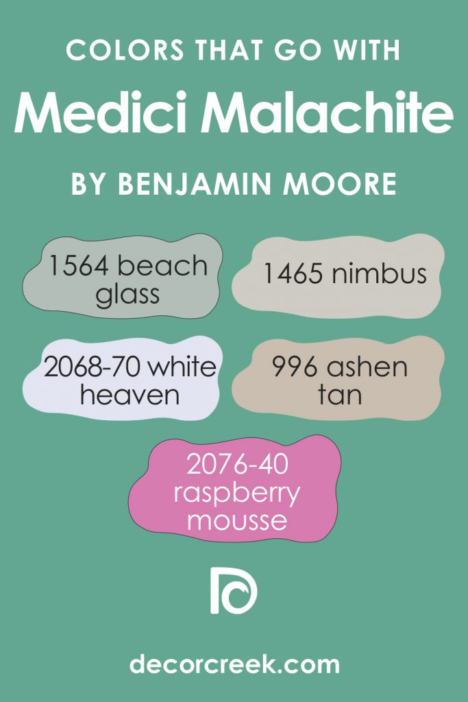 Medici Malachite 600 Paint Color by Benjamin Moore - DecorCreek