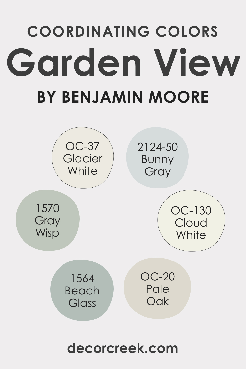 Coordinating Colors of Garden View 616