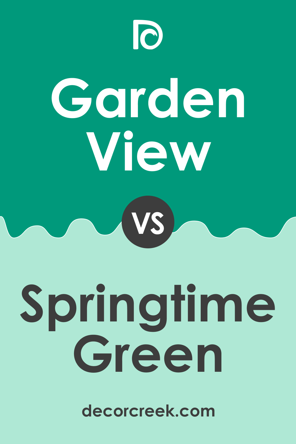 Garden View 616 vs. BM 611 Springtime Green