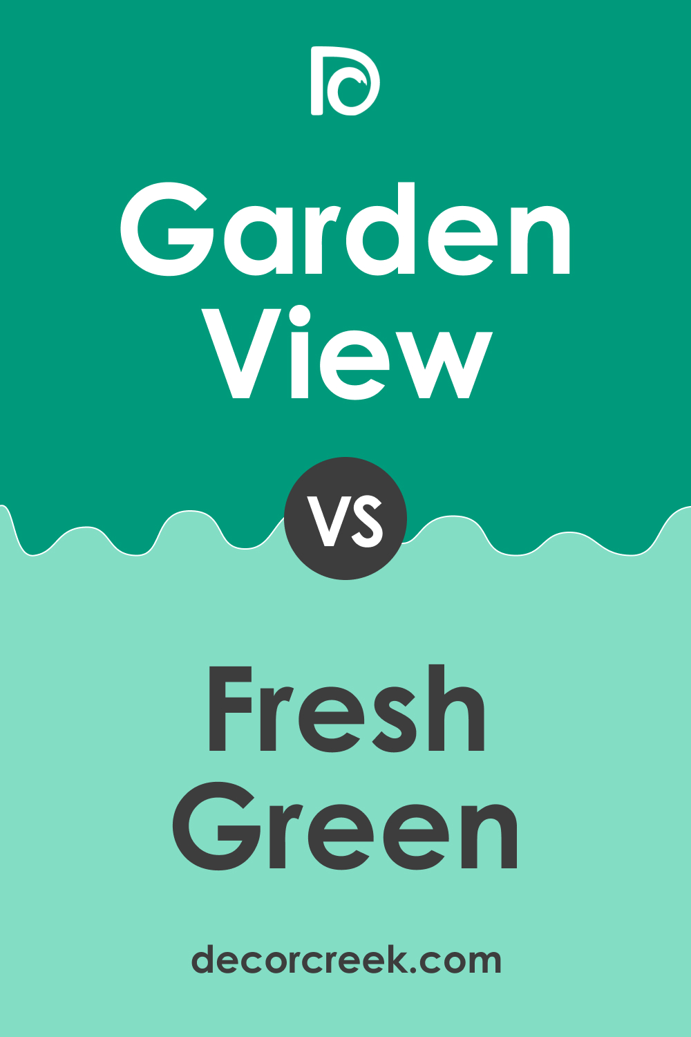 Garden View 616 vs. BM 613 Fresh Green
