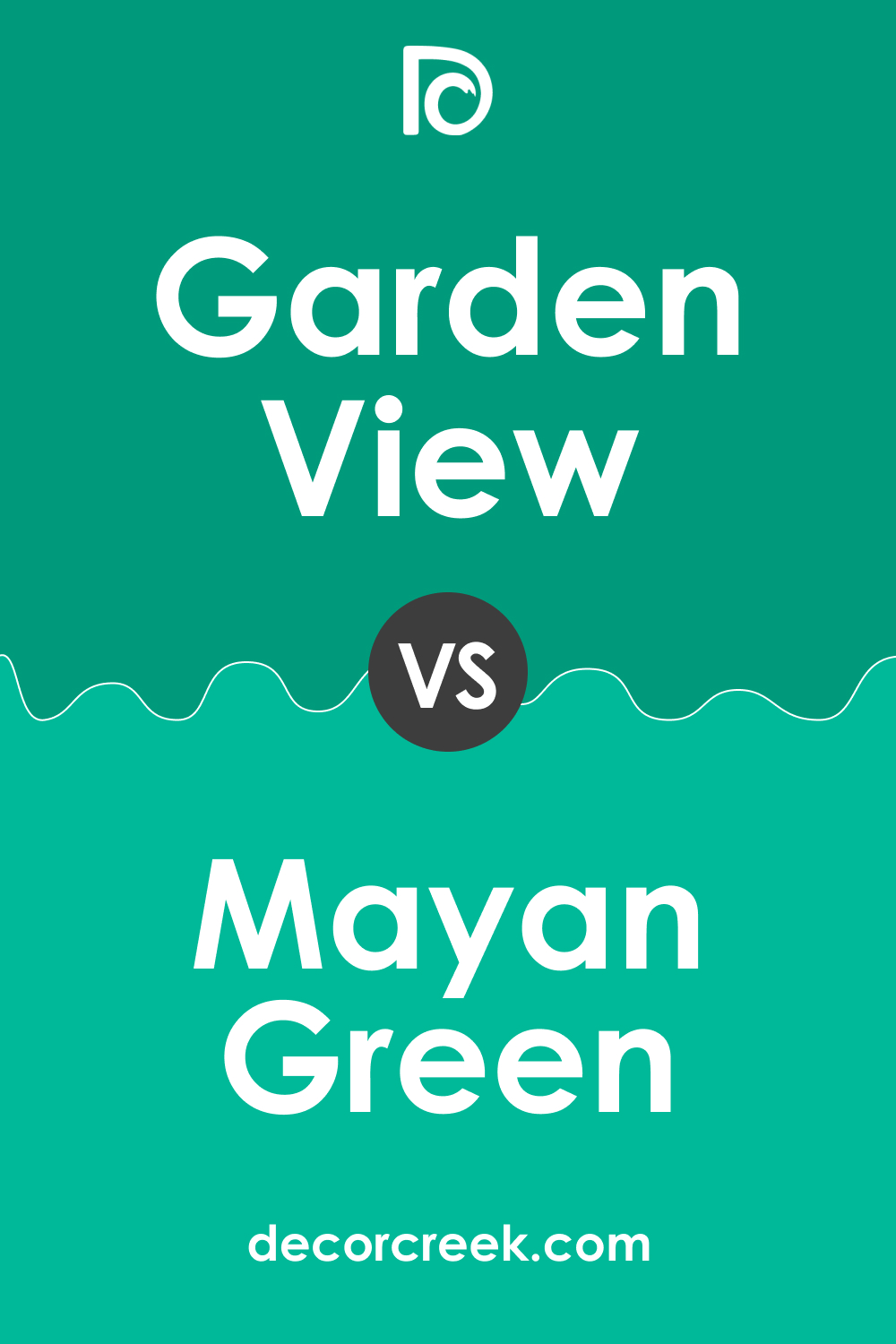 Garden View 616 vs. BM 615 Mayan Green