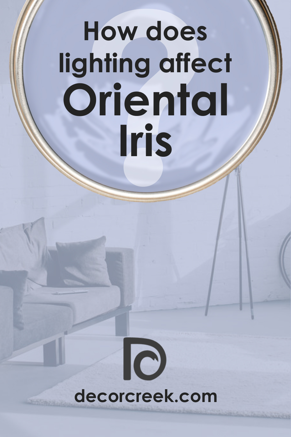 How Does Lighting Affect Oriental Iris 1418?