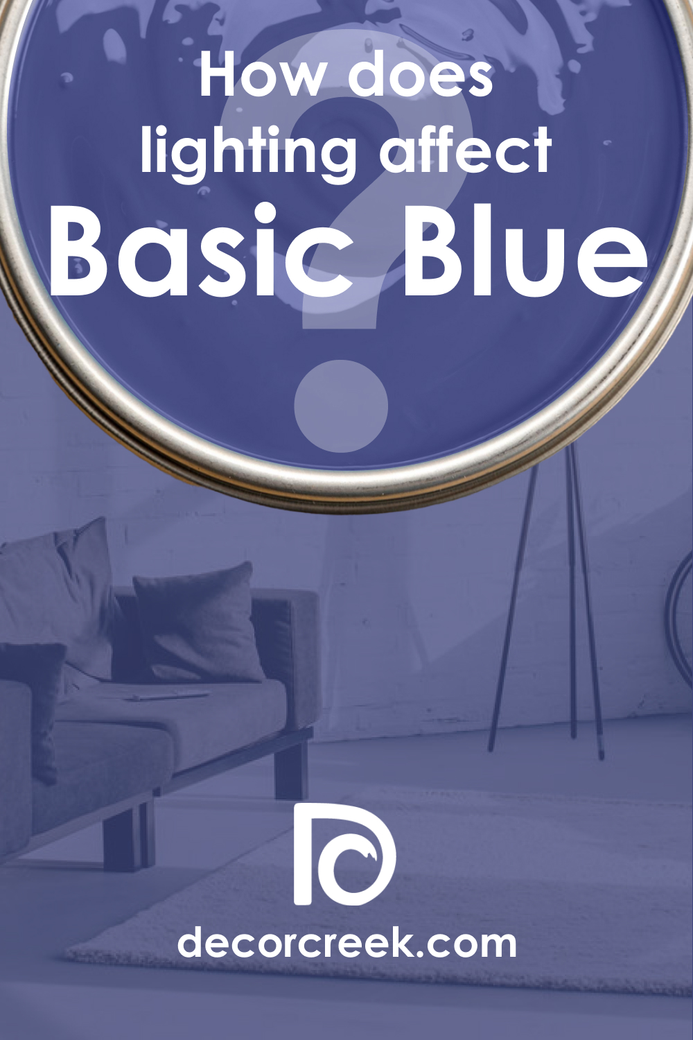 How Does Lighting Affect Basic Blue CC-968?
