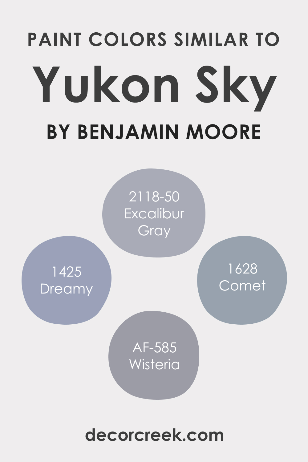 Colors Similar to Yukon Sky 1439