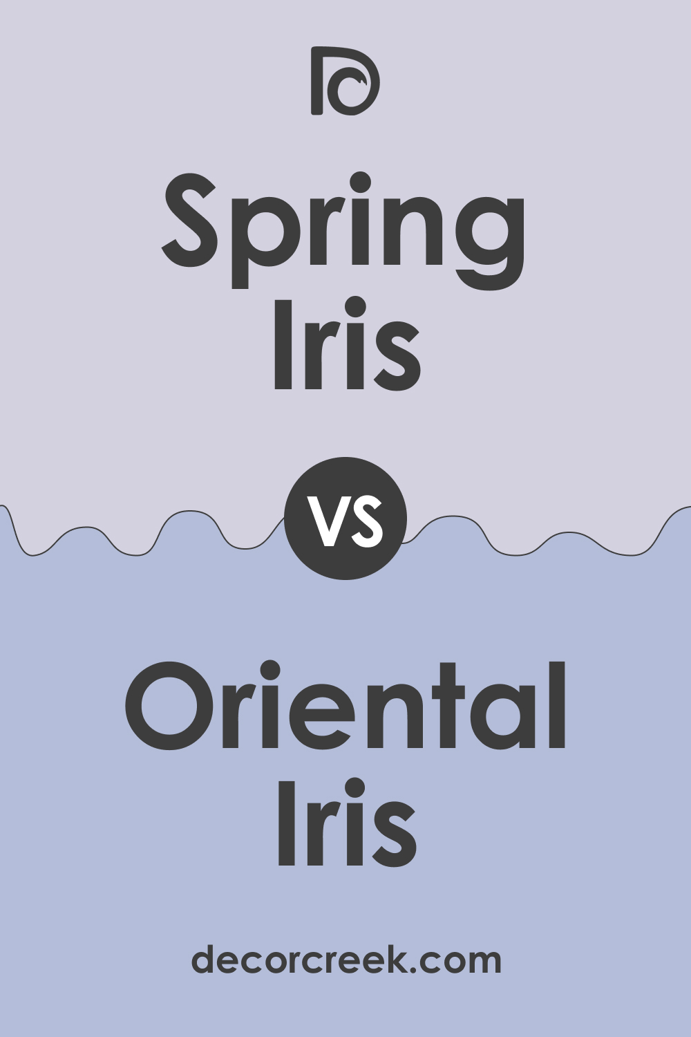 Spring Iris 1402 vs. BM 1418 Oriental Iris