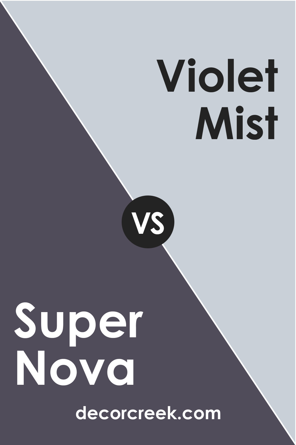 Super Nova 1414 vs. BM 1437 Violet Mist
