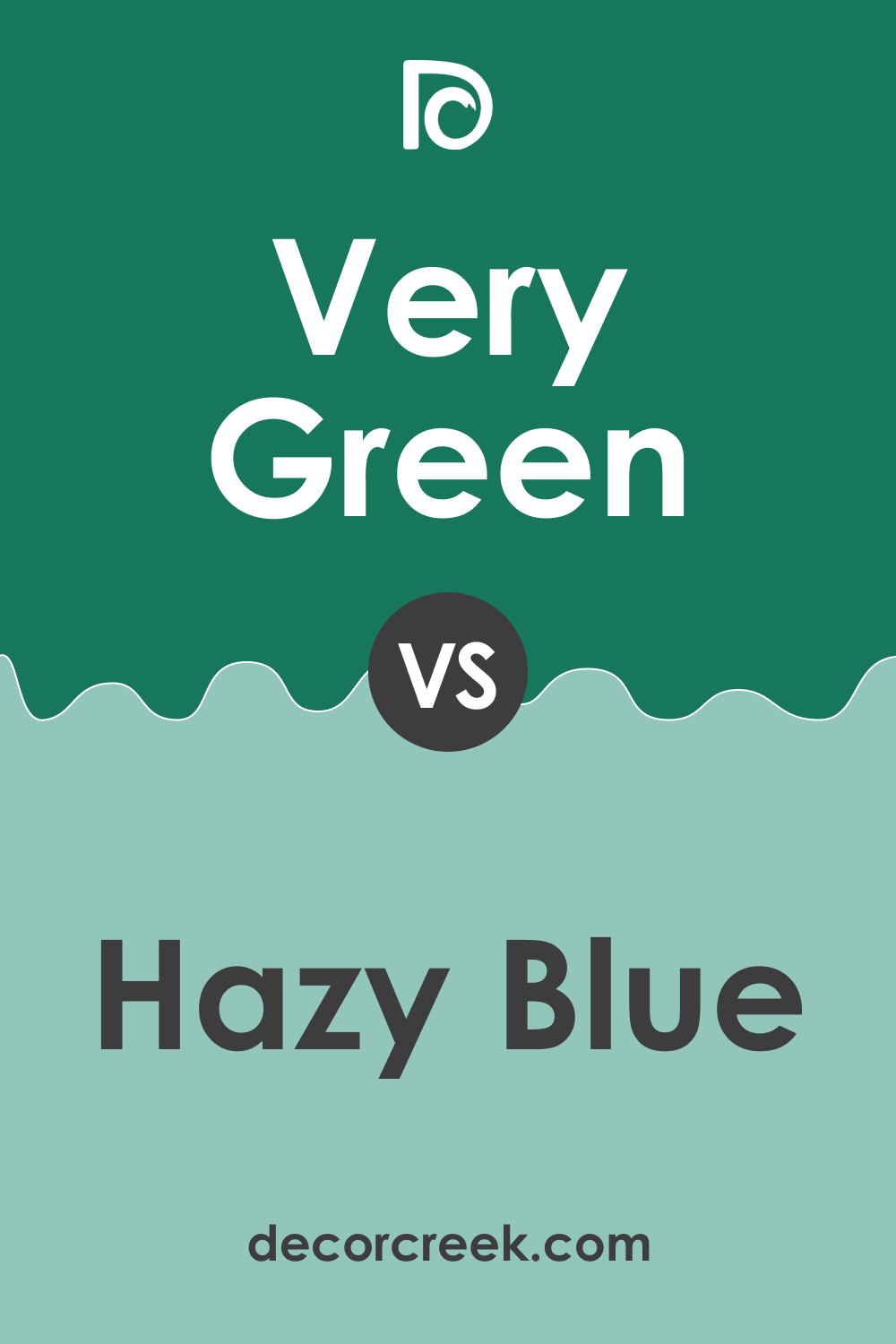 Very Green 2040-30 vs. BM 2040-50 Hazy Blue