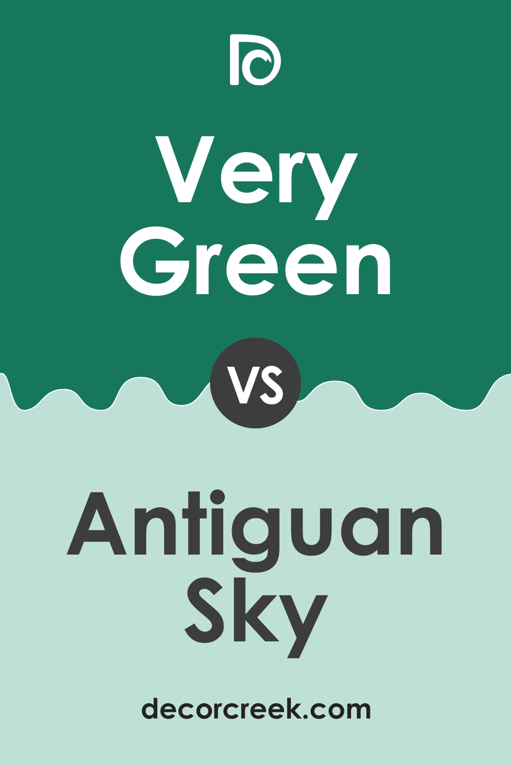 Very Green 2040-30 vs. BM 2040-60 Antiguan Sky
