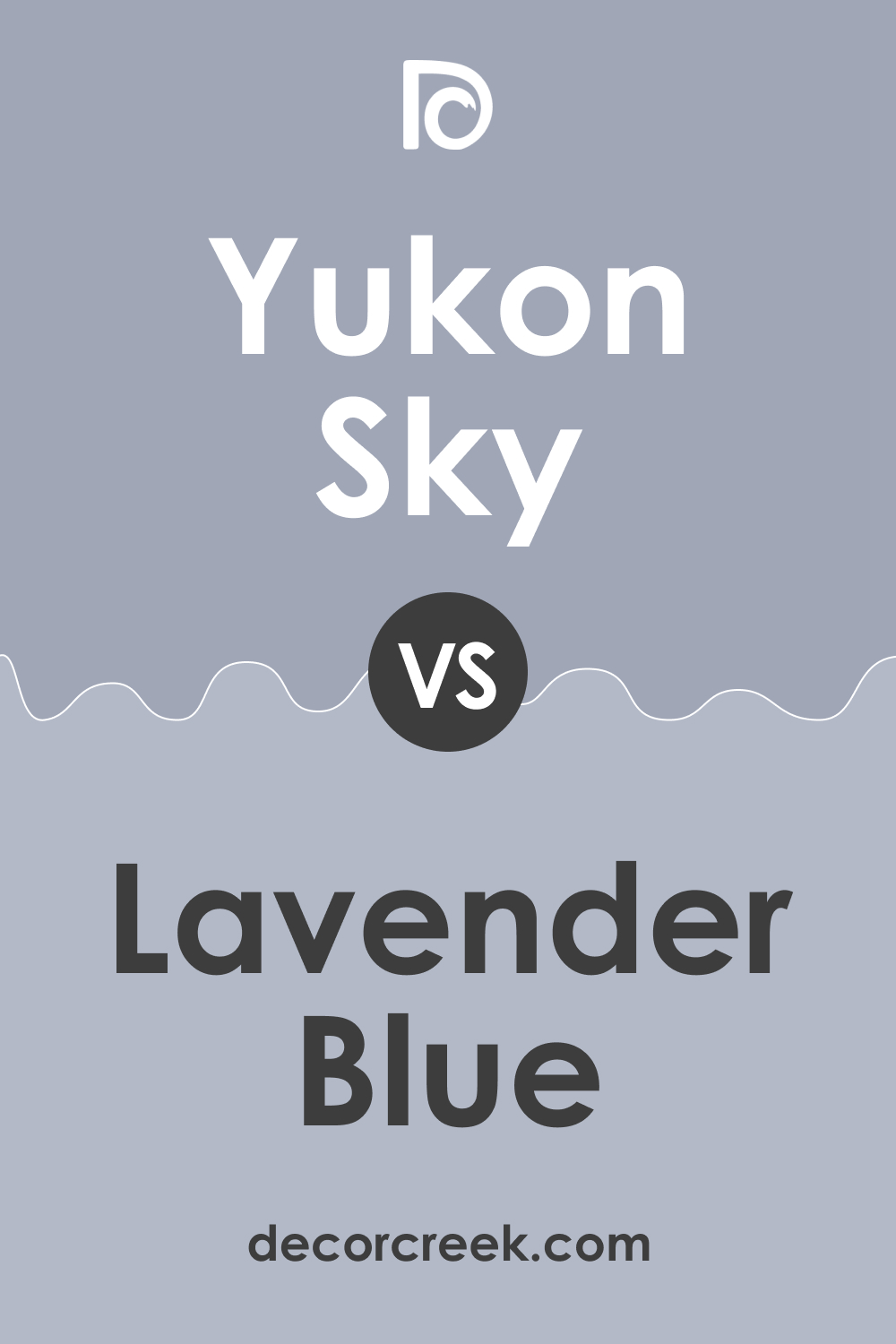 Yukon Sky 1439 vs. BM 1438 Lavender Blue