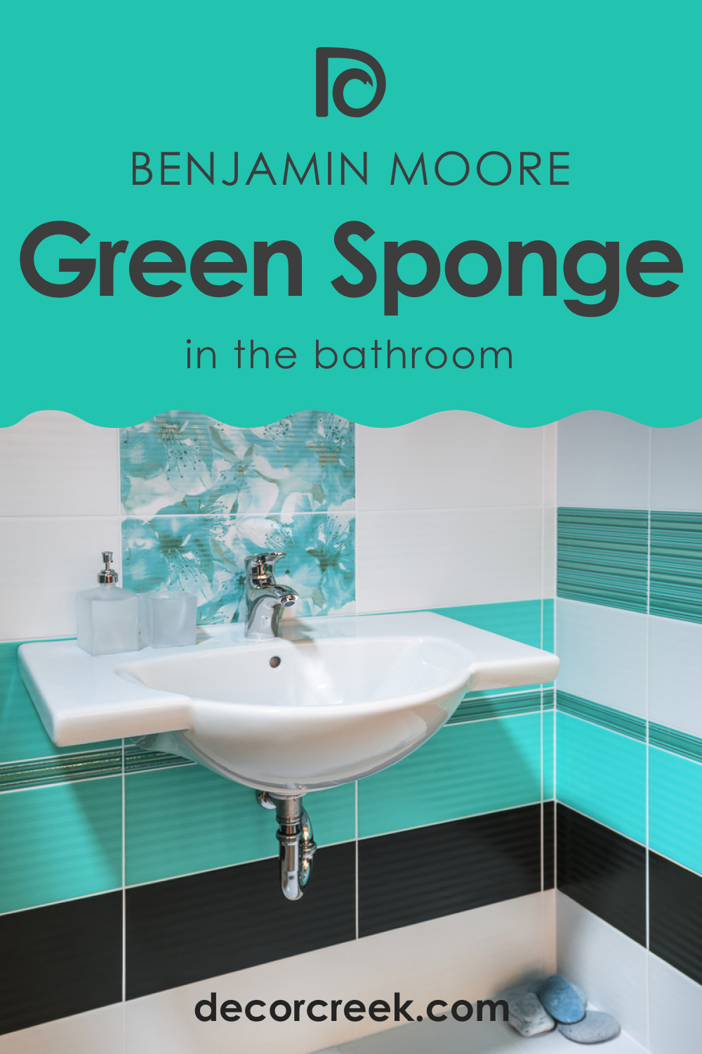 Green Sponge 2046-40 in the Bathroom