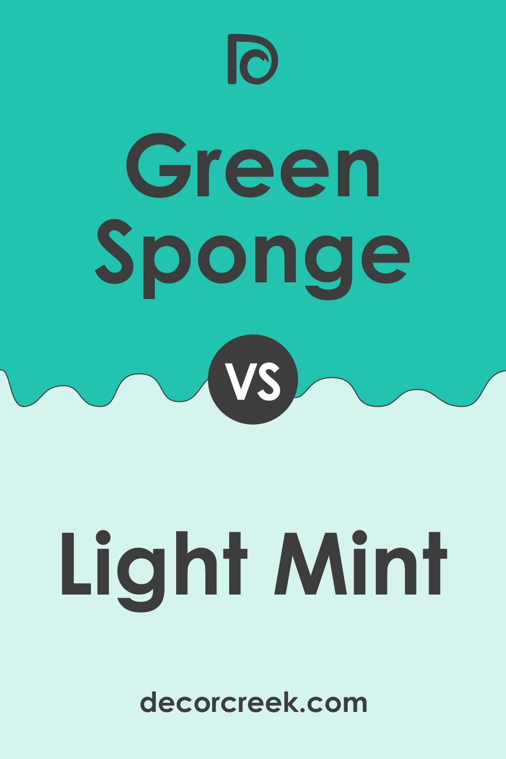Green Sponge 2046-40 vs. BM 2046-70 Light Mint