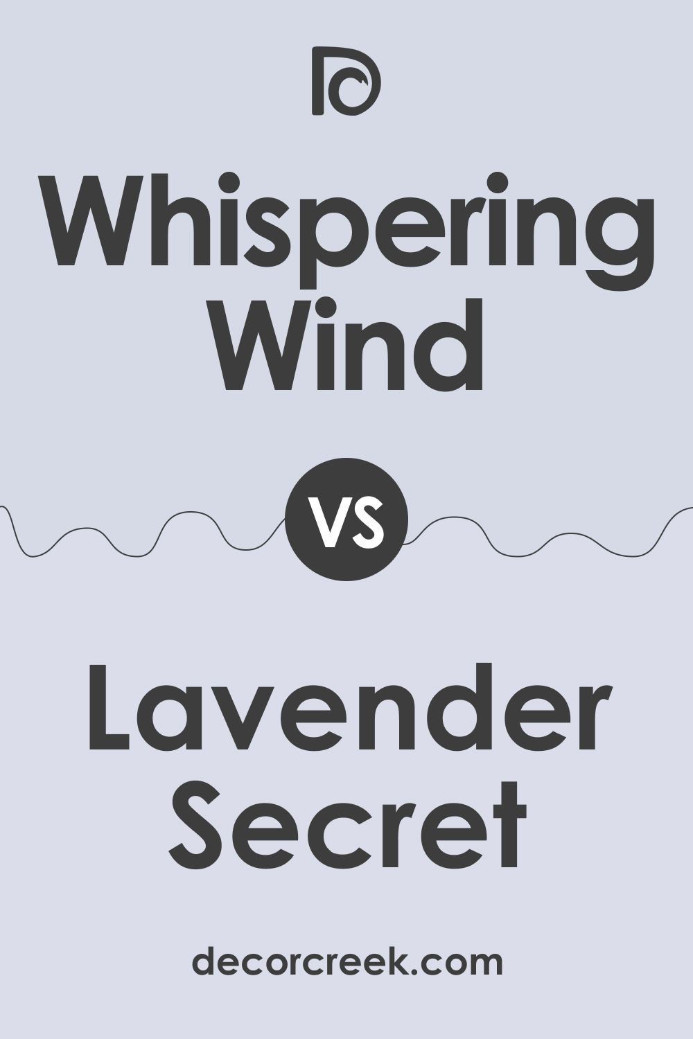 Whispering Wind 1416 vs. BM 1415 Lavender Secret