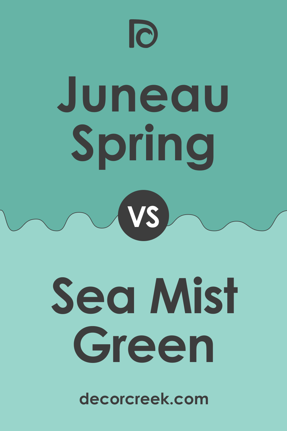 Juneau Spring 2041-40 vs. BM 2041-50 Sea Mist Green