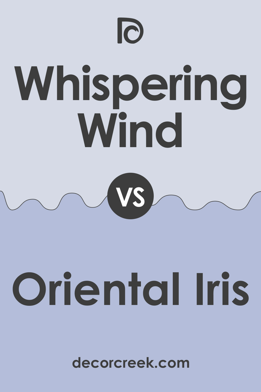 Whispering Wind 1416 vs. BM 1418 Oriental Iris