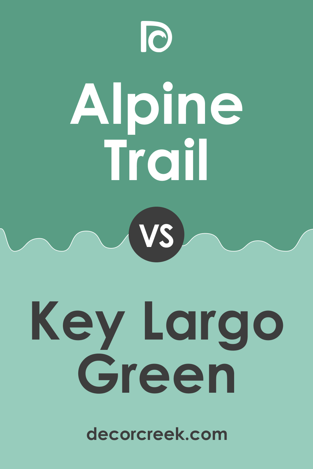 Alpine Trail 622 vs. BM 620 Key Largo Green