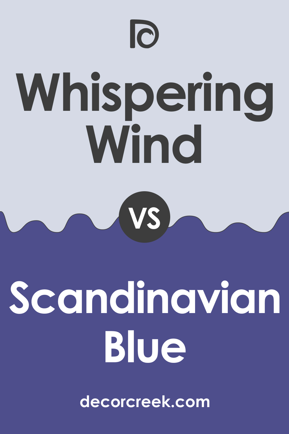 Whispering Wind 1416 vs. BM 2068-30 Scandinavian Blue