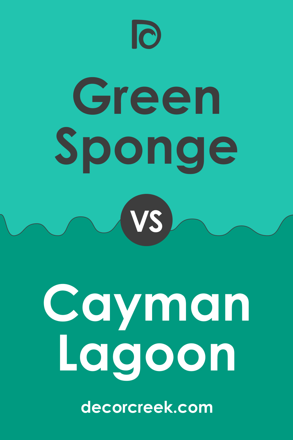 Green Sponge 2046-40 vs. Cayman Lagoon 2046-30