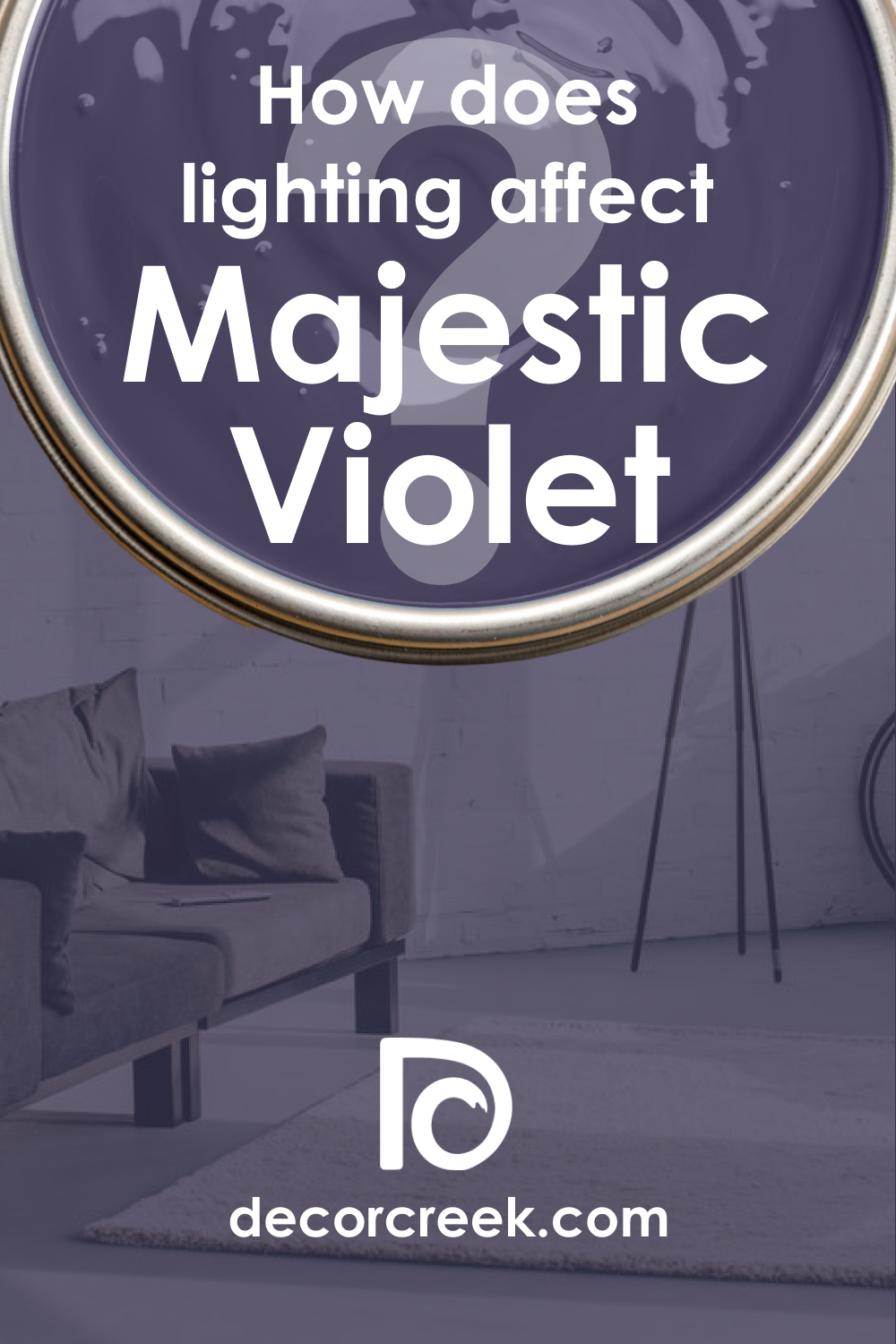 How Does Lighting Affect Majestic Violet 2068-10?