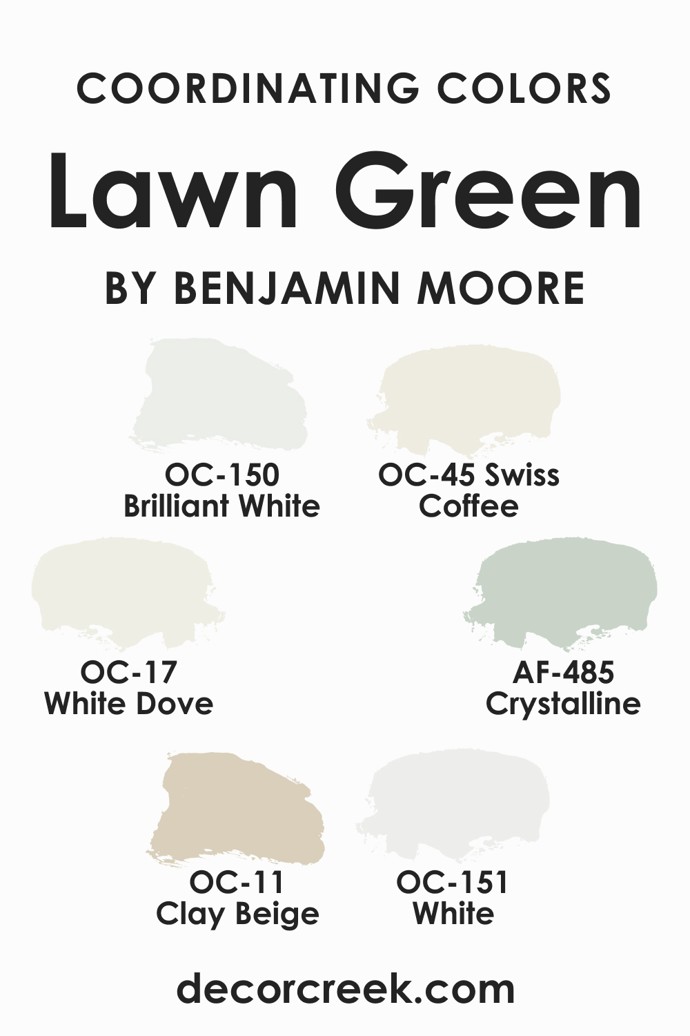 Coordinating Colors of Lawn Green 2045-20
