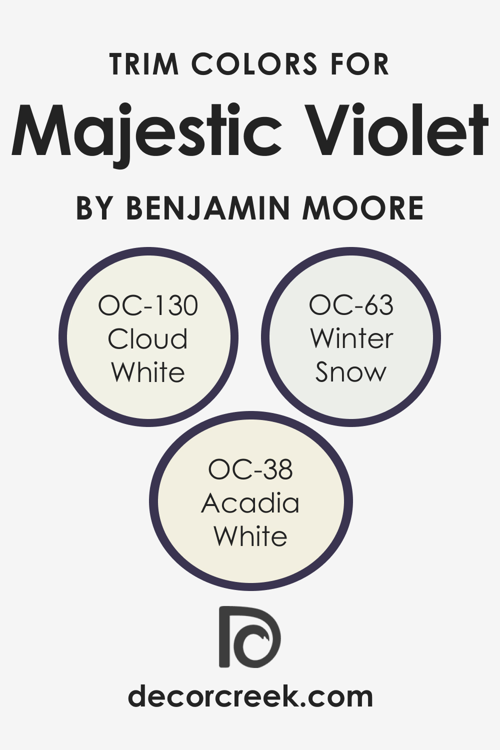Trim Colors of Majestic Violet 2068-10