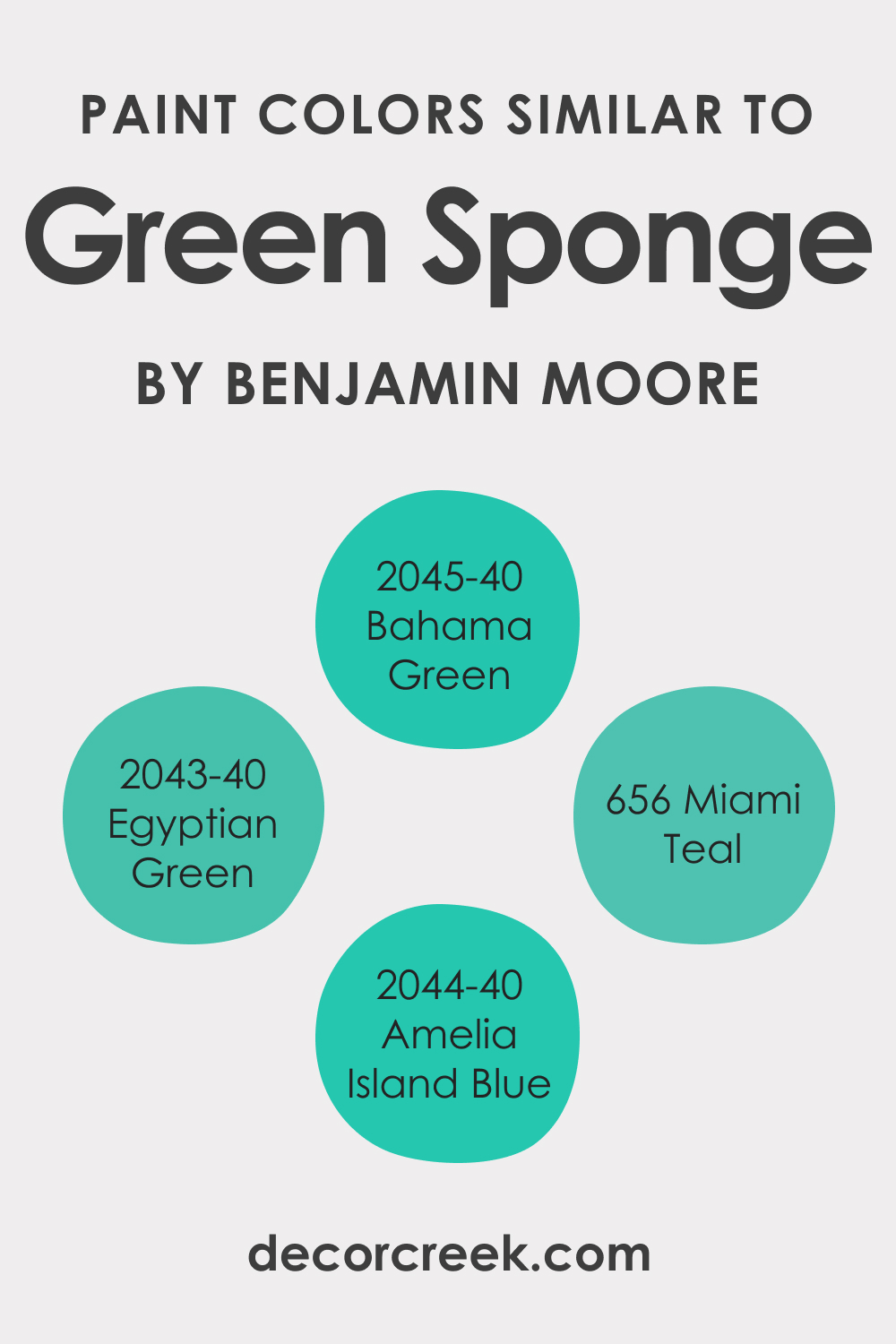 Colors Similar to Green Sponge 2046-40
