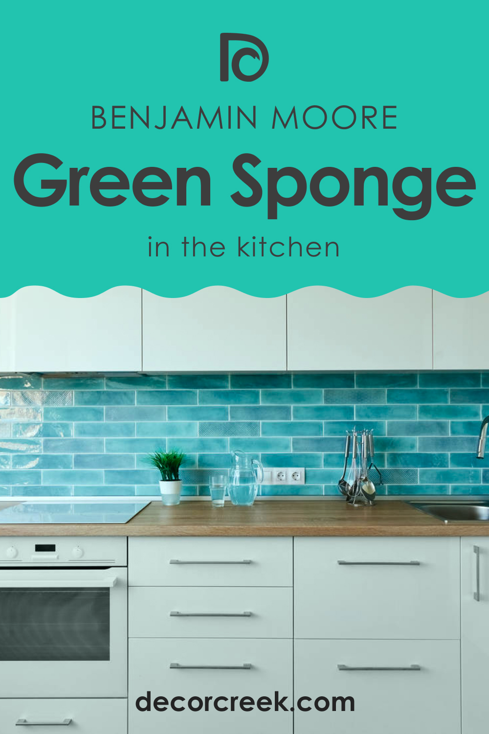 Green Sponge 2046-40 in the Kitchen