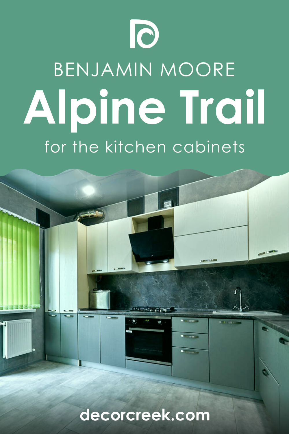 Alpine Trail 622 on the Kitchen Cabinets